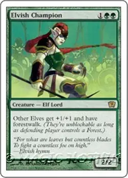 MTG - ELVISH CHAMPION - Ninth Edition (R) - Image 1