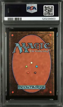 1999 MTG PORTAL THREE KINGDOMS #48 LU XUN, SCHOLAR GENERAL PSA 6 - Image 2