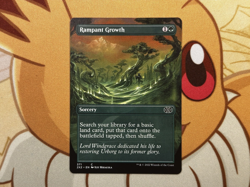 MtG - Rampant Growth (Borderless) - 371 - 2X2 Double Masters 2022 C - Image 1