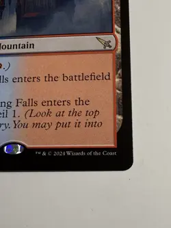Thundering Falls Dual Land Murders at Karlov Manor Regular MTG Magic Card. Rare. - Image 3