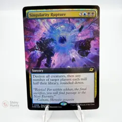 Magic: The Gathering Singularity Rupture (Extended Art) Buy-A-Box Promos Foil NM - Image 1