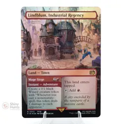 MTG Lindblum, Industrial Regency (Borderless) 312 FINAL FANTASY Foil NM - Image 1