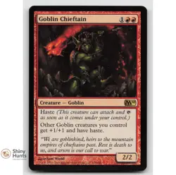 Magic: The Gathering Goblin Chieftain 139 Magic 2010 (M10) NM - Image 1