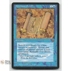 Magic: The Gathering Merchant Scroll Homelands LP - Image 1