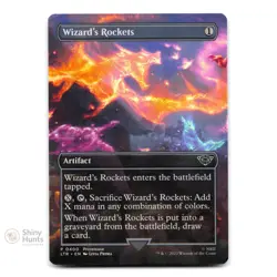 MTG Wizard's Rockets (Borderless) 400 Universes Beyond: TLOTR NM - Image 1