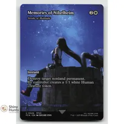 MTG Memories of Nibelheim - Stroke of Midnight (Shwcs) 26 FINAL FANTASY NM reg - Image 1