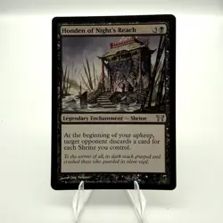 Magic The Gathering Honden of Night's Reach Champions of Kamigawa Regular NM - Image 1