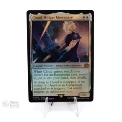 Magic: The Gathering Cloud, Midgar Mercenary FINAL FANTASY Foil NM - Image 1