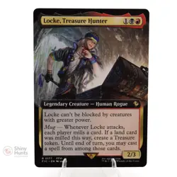 MTG Locke, Treasure Hunter (Extended Art) Commander: FINAL FANTASY NM - Image 1
