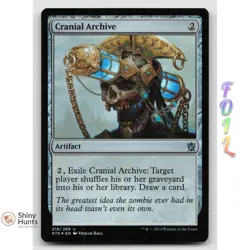 Magic: The Gathering Cranial Archive 218 Khans of Tarkir Foil NM - Image 1