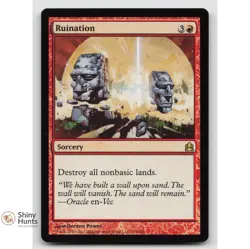 Magic: The Gathering Ruination 134 Commander LP - Image 1