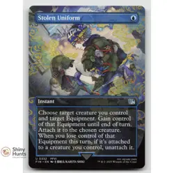 Magic: The Gathering Stolen Uniform (Borderless) 332 FINAL FANTASY NM - Image 1