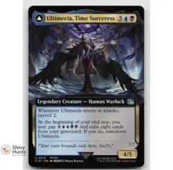 MTG Ultimecia, Time Sorceress (Extended Art) 513 FINAL FANTASY NM - Image 1