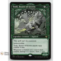Magic: The Gathering Toski, Bearer of Secrets (Showcase) 319 Kaldheim NM - Image 1