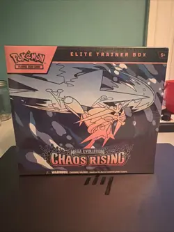 Pokemon Chaos Rising Elite Trainer Box Factory Sealed - Image 1