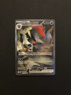 N’s Zoroark ex 185/159 Pokemon Journey Together - NM - Image 1