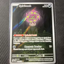 Spiritomb 148/132 - Pokemon TCG -Mega Evolution Illustration Rare Holo - M/NM - Image 1