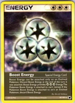 Boost Energy 87/101 Dragon Frontiers Pokemon NM Normal - Image 1