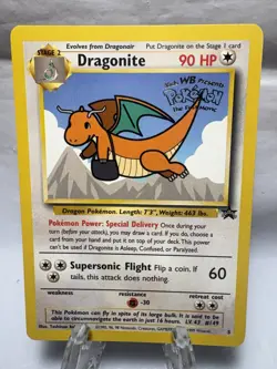 Dragonite #5 & Electabuzz #2 Movie Black Star Promo WB Stamped Rare LP Pokemon - Image 2