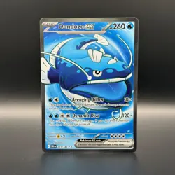 Pokemon TCG Dondozo EX Full Art Ultra Rare Card 211/182, Holo, Destined Rivals - Image 1