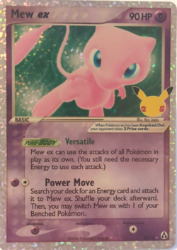 Pokemon TCG Mew EX Celebrations: Classic Collection 88/92 Holo Ultra Rare - Image 1
