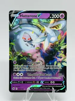 Hatterene V 065/159 Crown Zenith Holo Pokemon TCG - Image 1