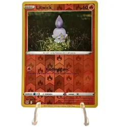 Litwick 024/196 Reverse Holo Lost Origin Near Mint Pokemon TCG Card - Image 1
