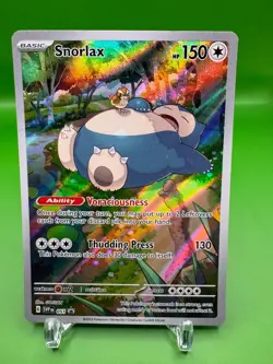 Snorlax 051 Holo P Scarlet & Violet Promo Pokemon Near Mint - Image 1
