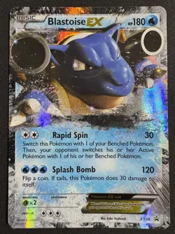 2014 Pokemon Black Star Promo - XY30 Blastoise EX Holo - HP - Image 1
