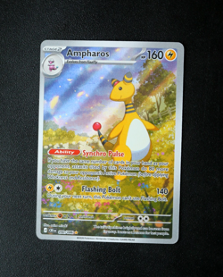 Pokemon Card TCG - Ampharos 090/086 - Chaos Rising - Illustration Rare - NM ⭐ - Image 1