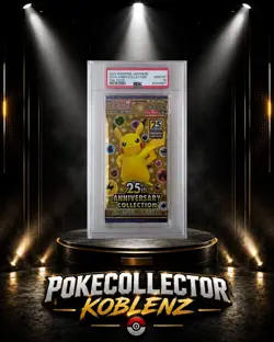 PSA 10 25th Anniversary Collection Foil Pack JP - Pokemon Booster Pack Slab - Image 1