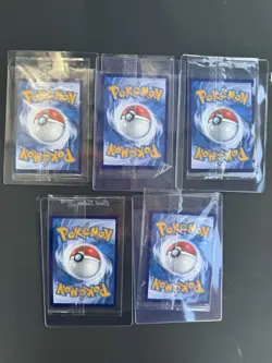 Pokemon 5 TCG Cards (Pictured) Still Sealed In Factory Plastic PROMOS M-NM - Image 2