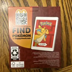 2025 McDonald’s Happy Meal Pokemon Dragon Discovery Pack Rayquaza SEALED - Image 2