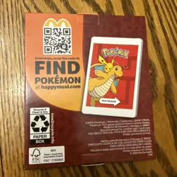 2025 McDonald’s Happy Meal Pokemon Dragon Discovery Pack Rayquaza SEALED - Image 4