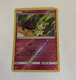 The Pokemon Company Mimikyu 70 HP Team Up Rare Reverse Holo 112/181 Eng 2019 - Image 1