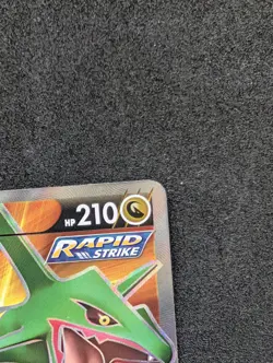 Pokemon TCG Rayquaza v Evolving Skies Full Art Ultra Rare Card 193/203 NM - Image 4