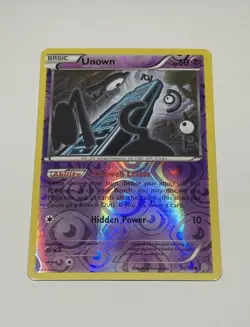 Unown 30/98 Common Ancient Origins 2015 Pokemon Card TCG Reverse Holo NM/LP - Image 1