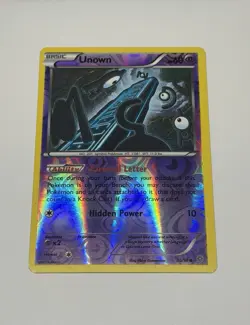 Unown 30/98 Common Ancient Origins 2015 Pokemon Card TCG Reverse Holo NM/LP - Image 1