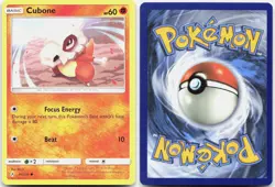 Cubone 90/214 Common Unbroken Bonds Pokemon NM/LP - Image 3