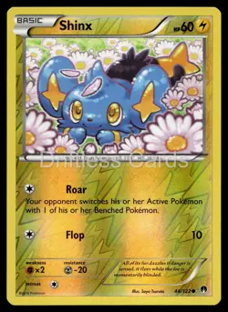 Shinx 44/122 Common BREAKpoint Pokemon Reverse Holo LP - Image 1