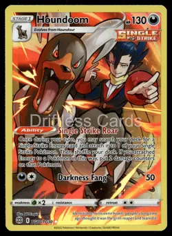 Houndoom TG10/TG30 Holo Brilliant Stars Trainer Gallery Pokemon Holo NM/M - Image 1