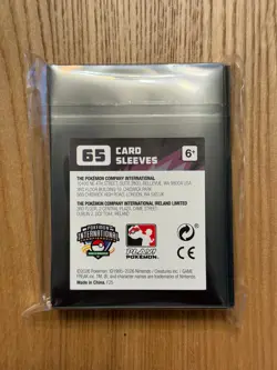 NEW/SEALED 2026 Pokemon NAIC Mega Blastoise Card Sleeves - Image 2