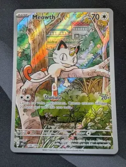 Pokemon TCG Meowth 106/094 Phantasmal Flames Near Mint Condition - Image 3