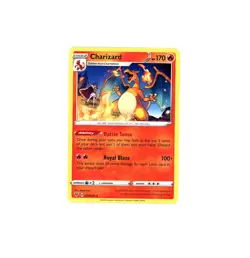 2020 Pokemon Vivid Voltage CHARIZARD 25/185! Pokemon Uncommon Rare (#2) - Image 1