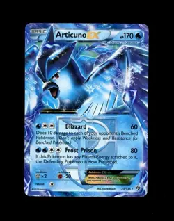 2012 Pokemon PLASMA STORM ARTICUNO EX FULL ART HOLO 25/135 RARE! MP - Image 1