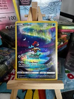 Keldeo GG07/GG70 Crown Zenith Galarian full art Ultra Rare Holo EN pokemon card - Image 1