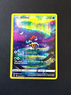 Pokemon Keldeo GG07/GG70 Crown Zenith Galarian Gallery Ultra Rare Holo EN - Image 1