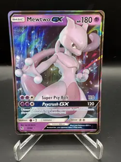 Mewtwo GX 31/68 Hidden Fates Pokemon Holo NM - Image 1