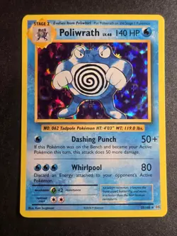 Poliwrath 25/108 NM Evolutions Holo Rare Pokemon Holo - Image 1