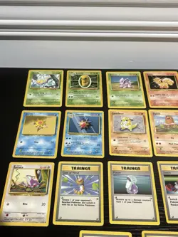 Vintage Pokemon TCG Base Set Unlimited Bulk Common & Uncommon Cards - Lot of 21 - Image 2
